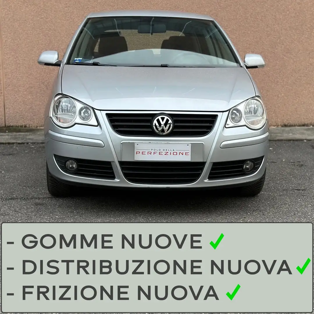 Volkswagen Polo 1.4 benzina, 5 porte, Unico Proprietario Argent - 1