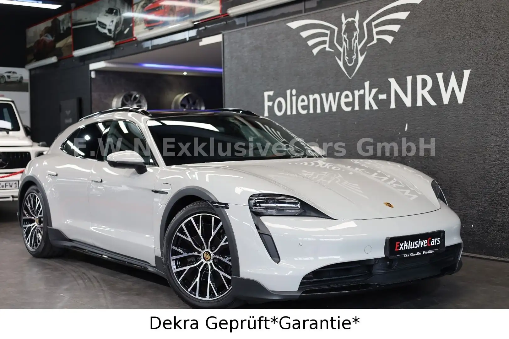 Porsche Taycan Cross Turismo 4 93kWh*ACC*LED*2xDispl.* Gris - 1