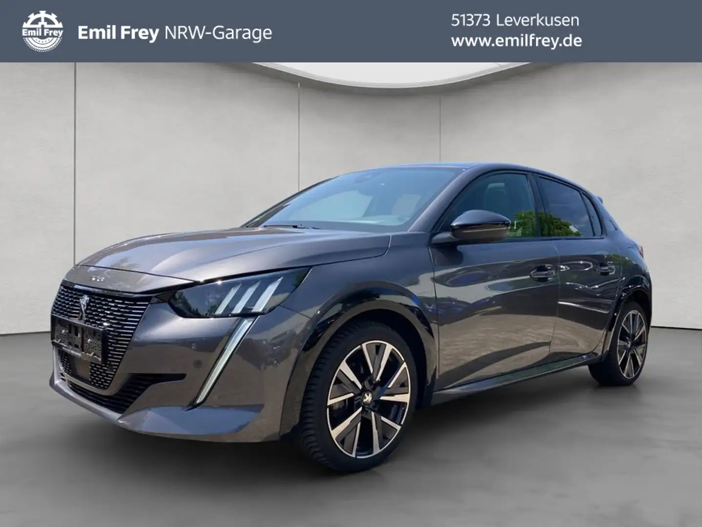 Peugeot 208 PureTech 100 EAT8 GT Grau - 1