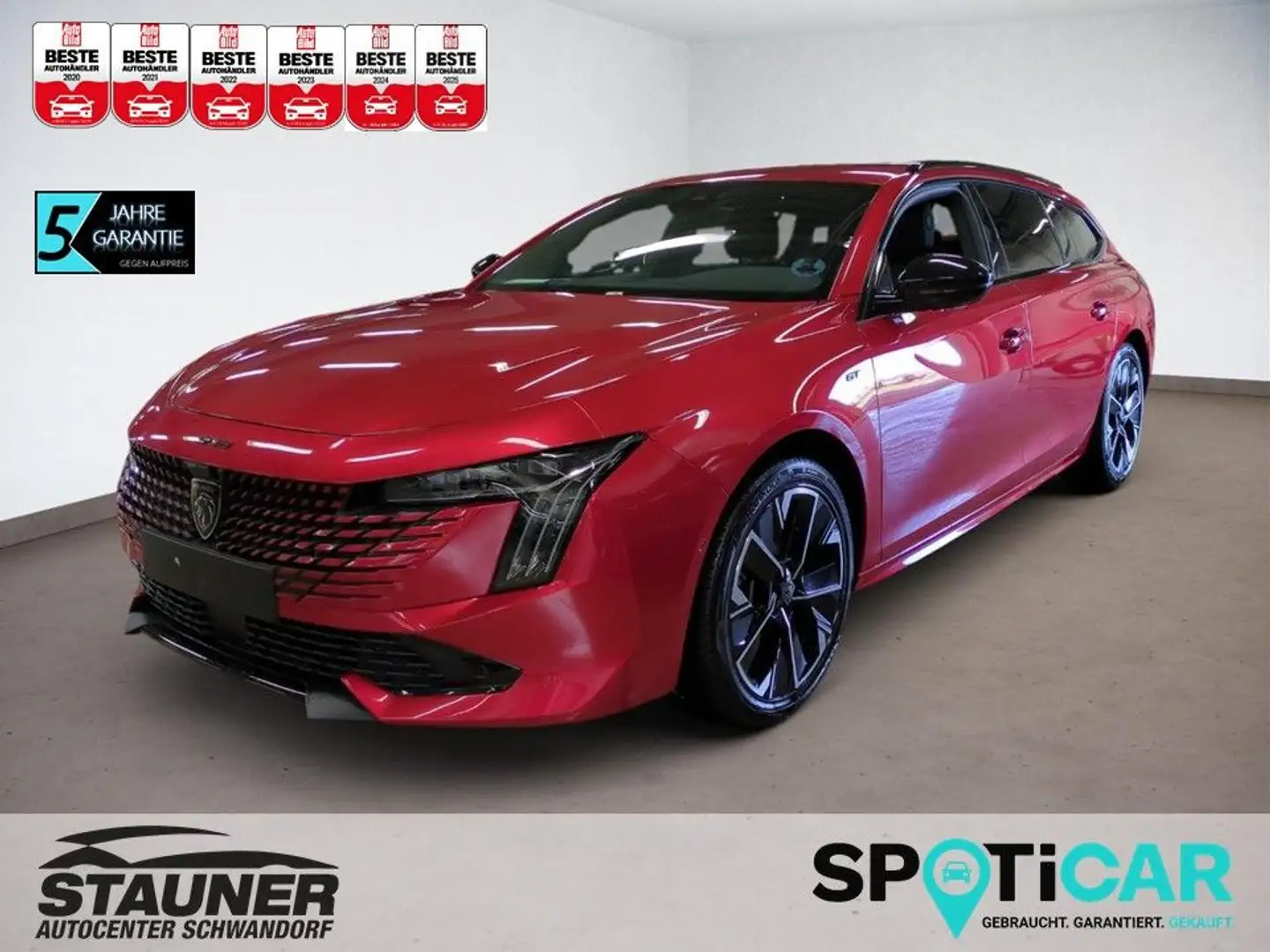 Peugeot 508 NEUER 508 SW GT PureTech AT8*LEDER*SHZ* Rot - 1