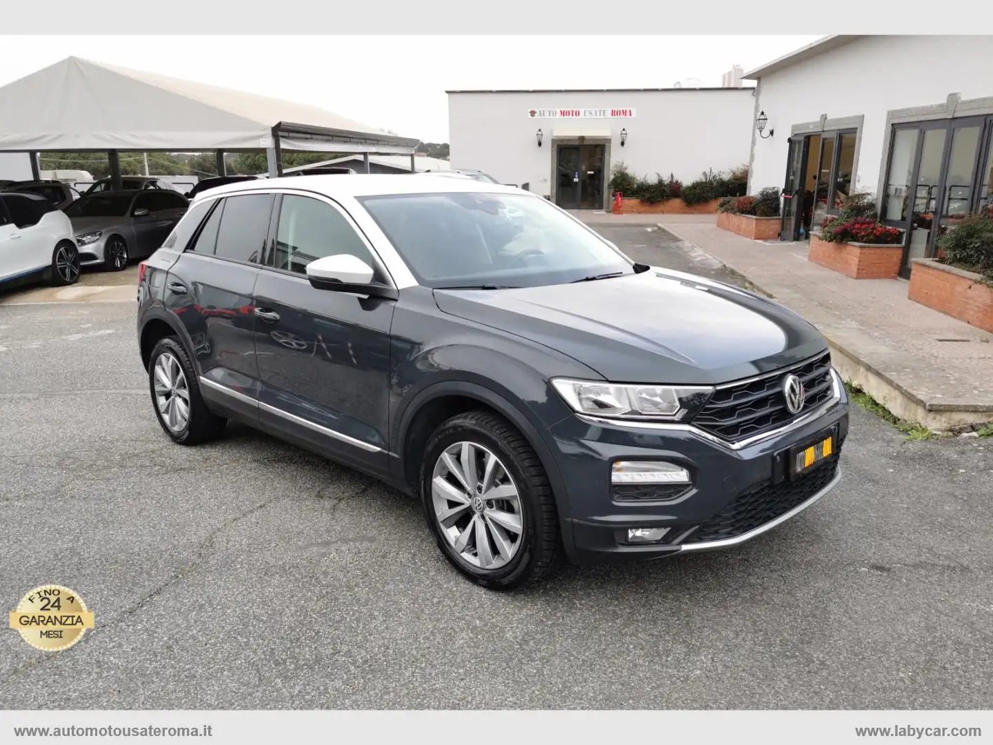 Volkswagen T-Roc 1.0 TSI 115CV Style BMT GPL RATE PERMUTE Grijs - 1