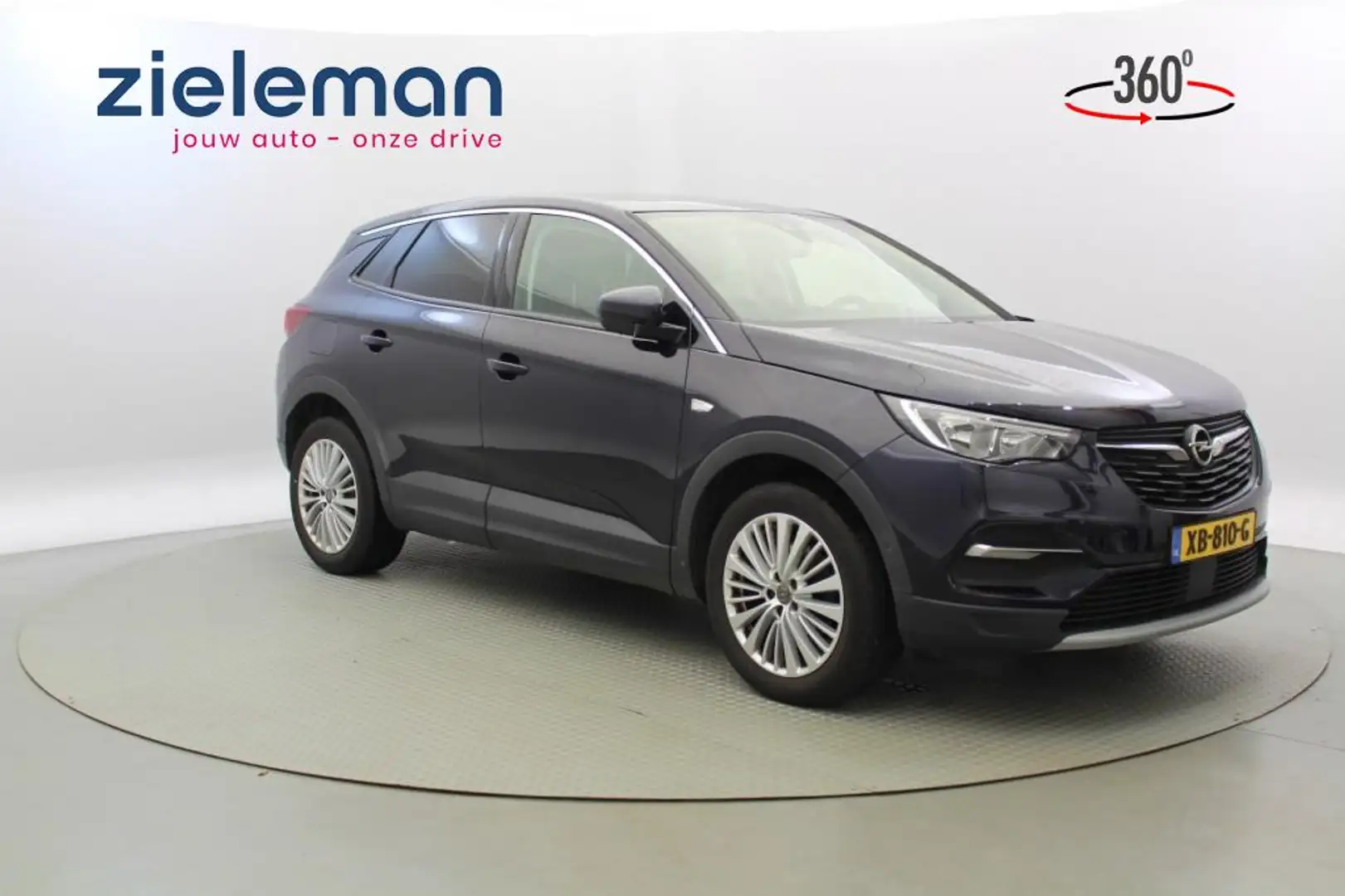 Opel Grandland X 1.2 Turbo Business Executive Automaat - Carplay, C Modrá - 1