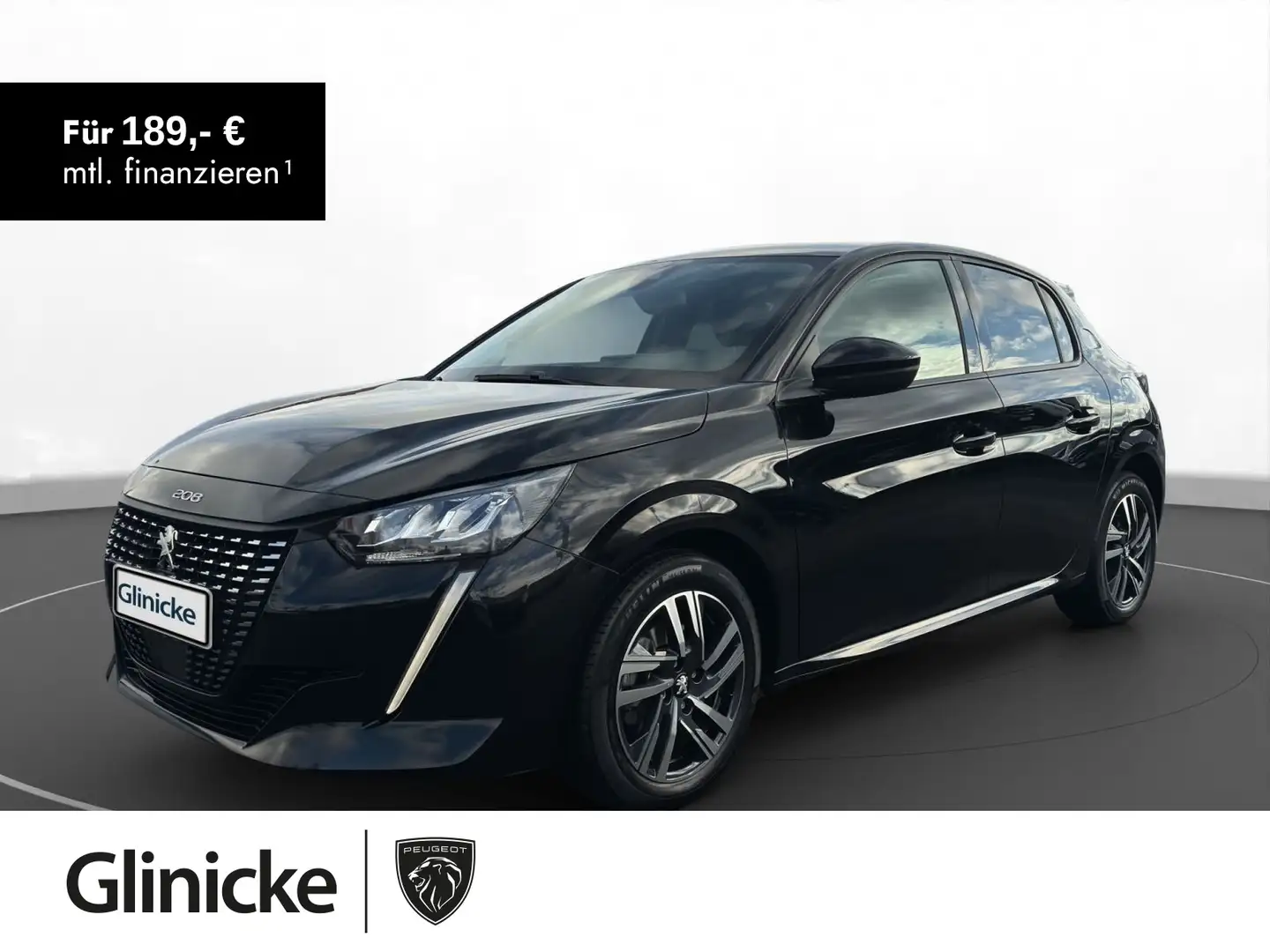 Peugeot 208 Allure Pack Automatik Kamera ACC PDC SHZ Nav Noir - 1