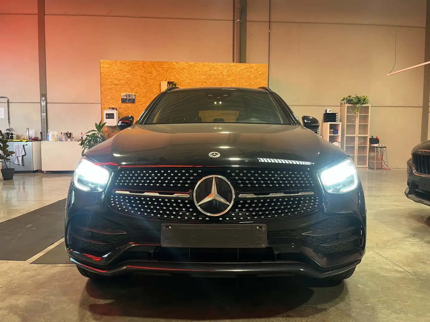Mercedes-Benz GLC 300 de 306PK 4MATIC AMG LINE *HYBRID*12 MOIS GARANTIE Noir - 2