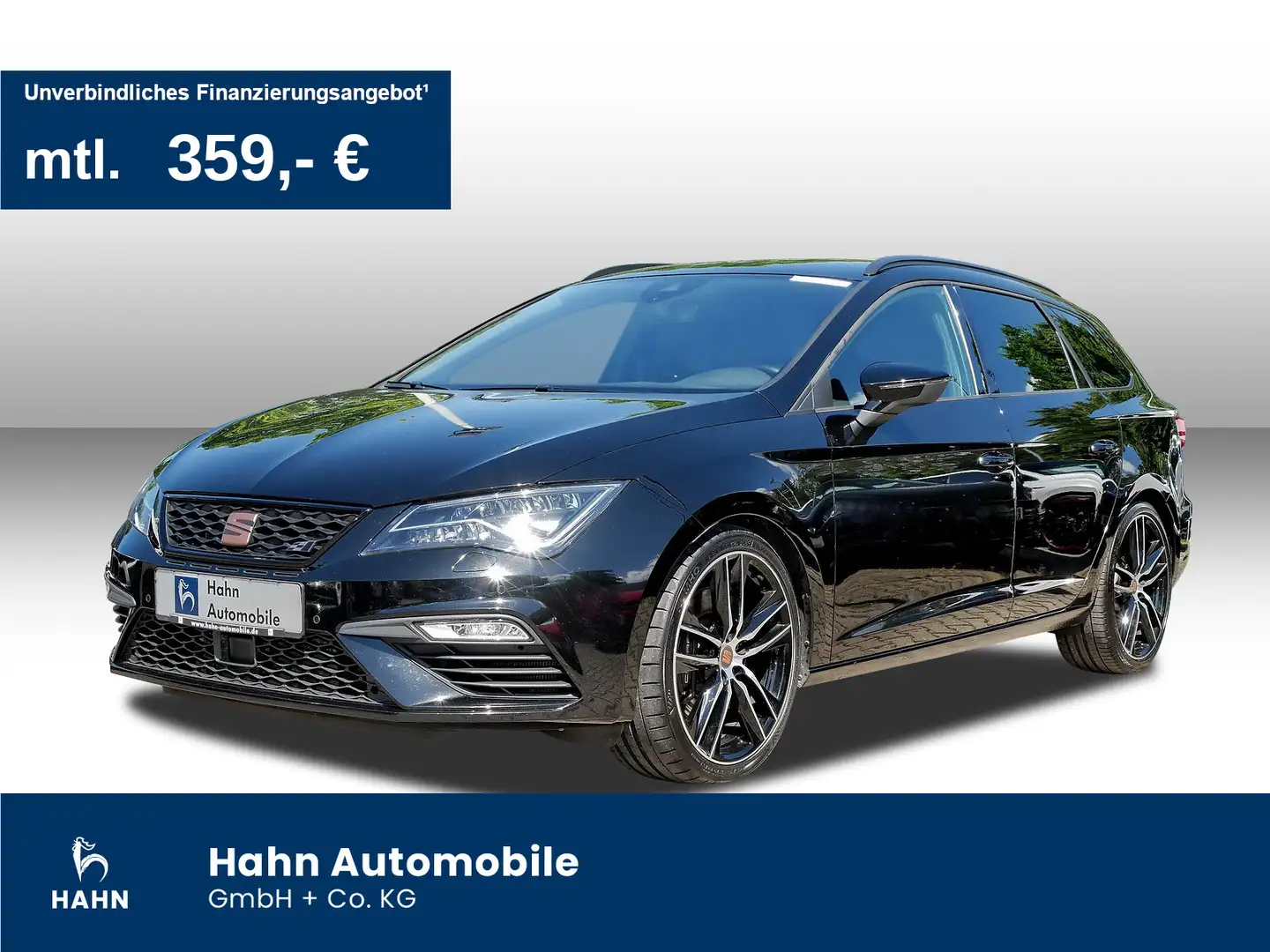 SEAT Leon Sportstourer Cupra 300 2.0TSI DSG 4Drive DC Schwarz - 1