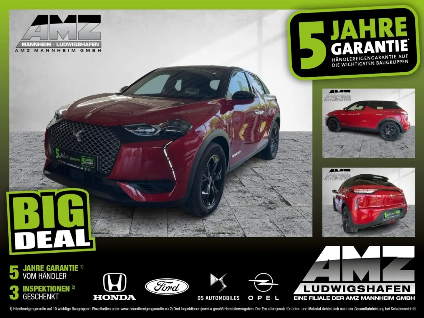 DS Automobiles DS 3 E-Tense Performance Line *NAVI* Rood - 1