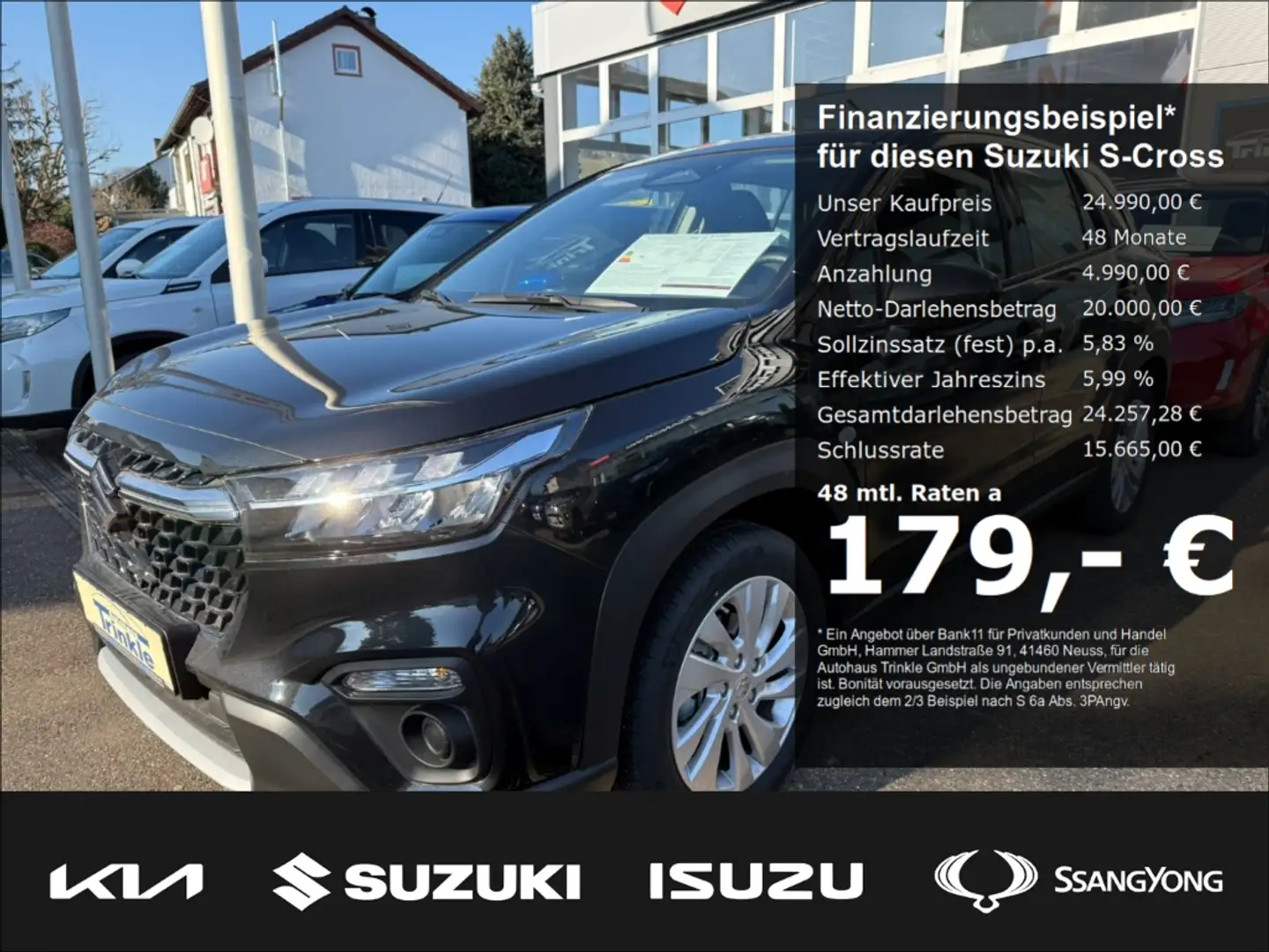 Suzuki SX4 S-Cross Edition 1.4 Navi LED Apple CarPlay Android Auto DA Černá - 1