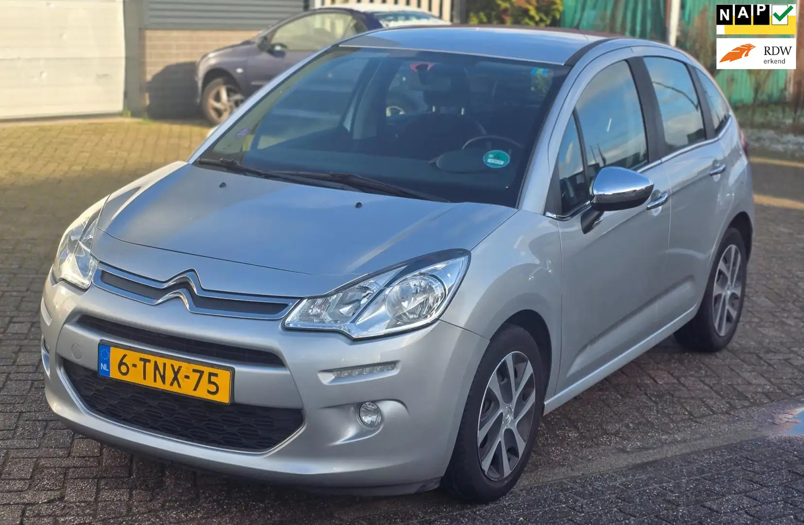 Citroen C3 1.0 VTi NAVIGATIE/CRUISE/AIRCO/ GOED ONDERHOUDEN Grijs - 1