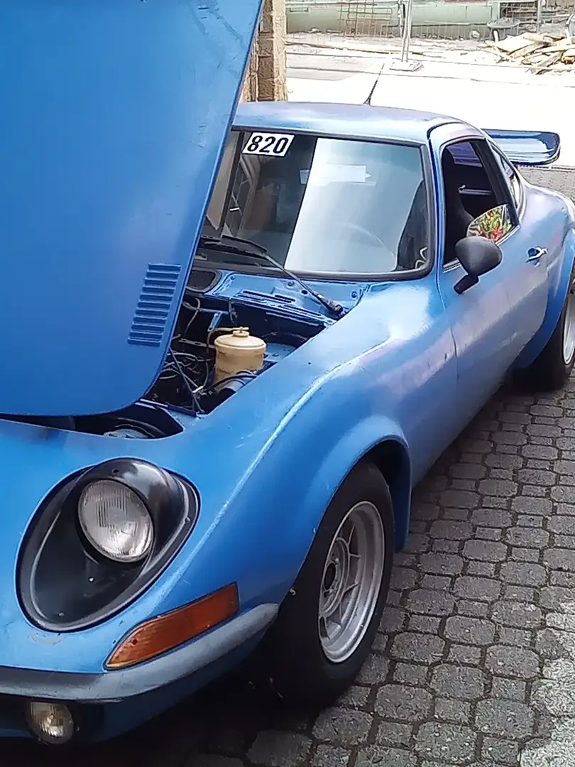 Oldtimer Opel GT - A - L Gelb - 1
