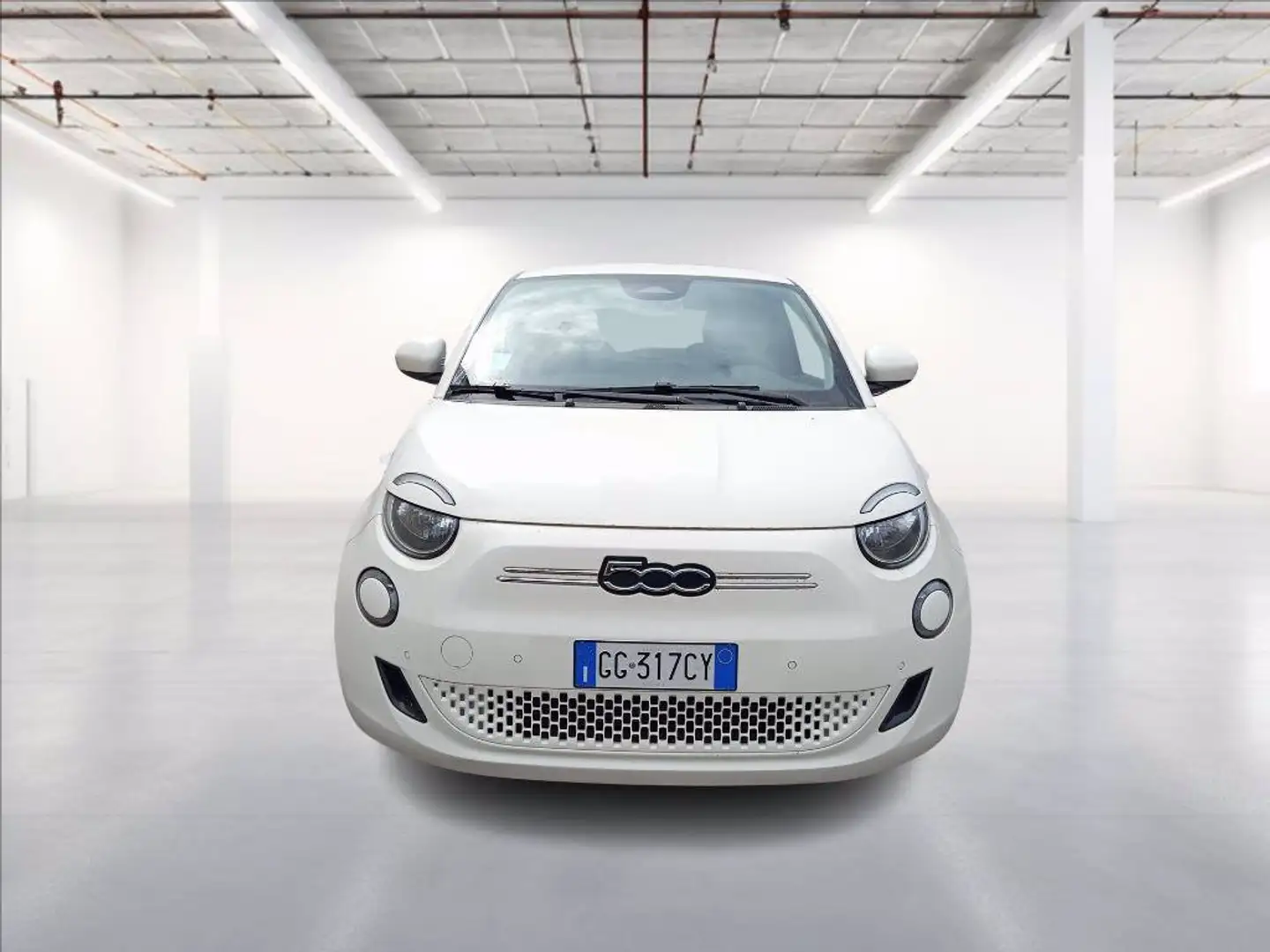 Fiat 500e Cabrio 42 kWh Passion Blanc - 2