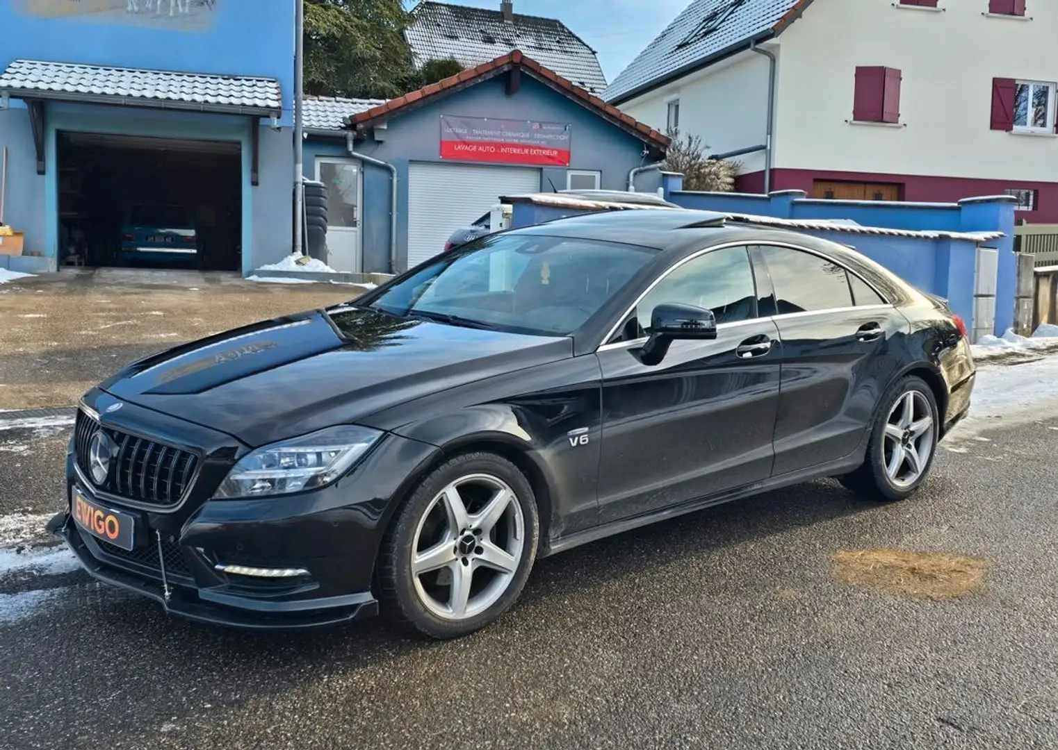 Mercedes-Benz CLS Classe 350 cdi 4matic 265ch pack amg Schwarz - 1
