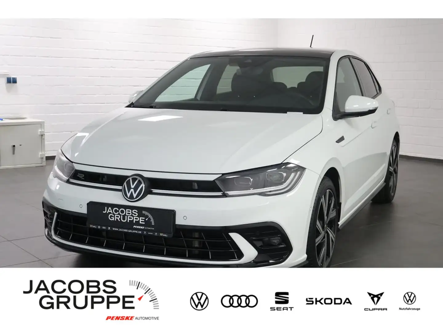 Volkswagen Polo VI 1.0 TSI R-Line DSG,Navi,Matrix,ACC Blanco - 2