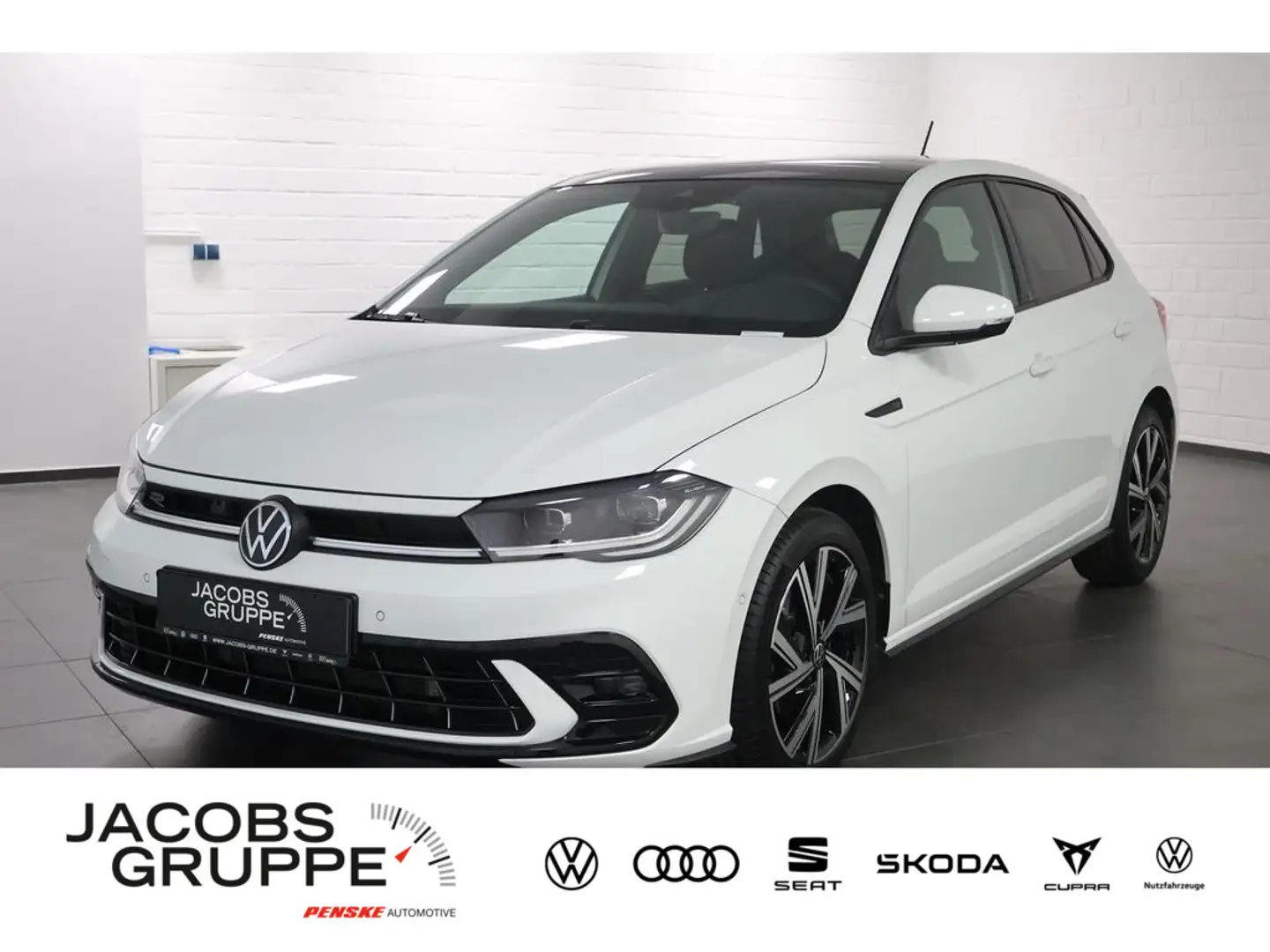Volkswagen Polo VI 1.0 TSI R-Line DSG,Navi,Matrix,ACC Blanco - 1