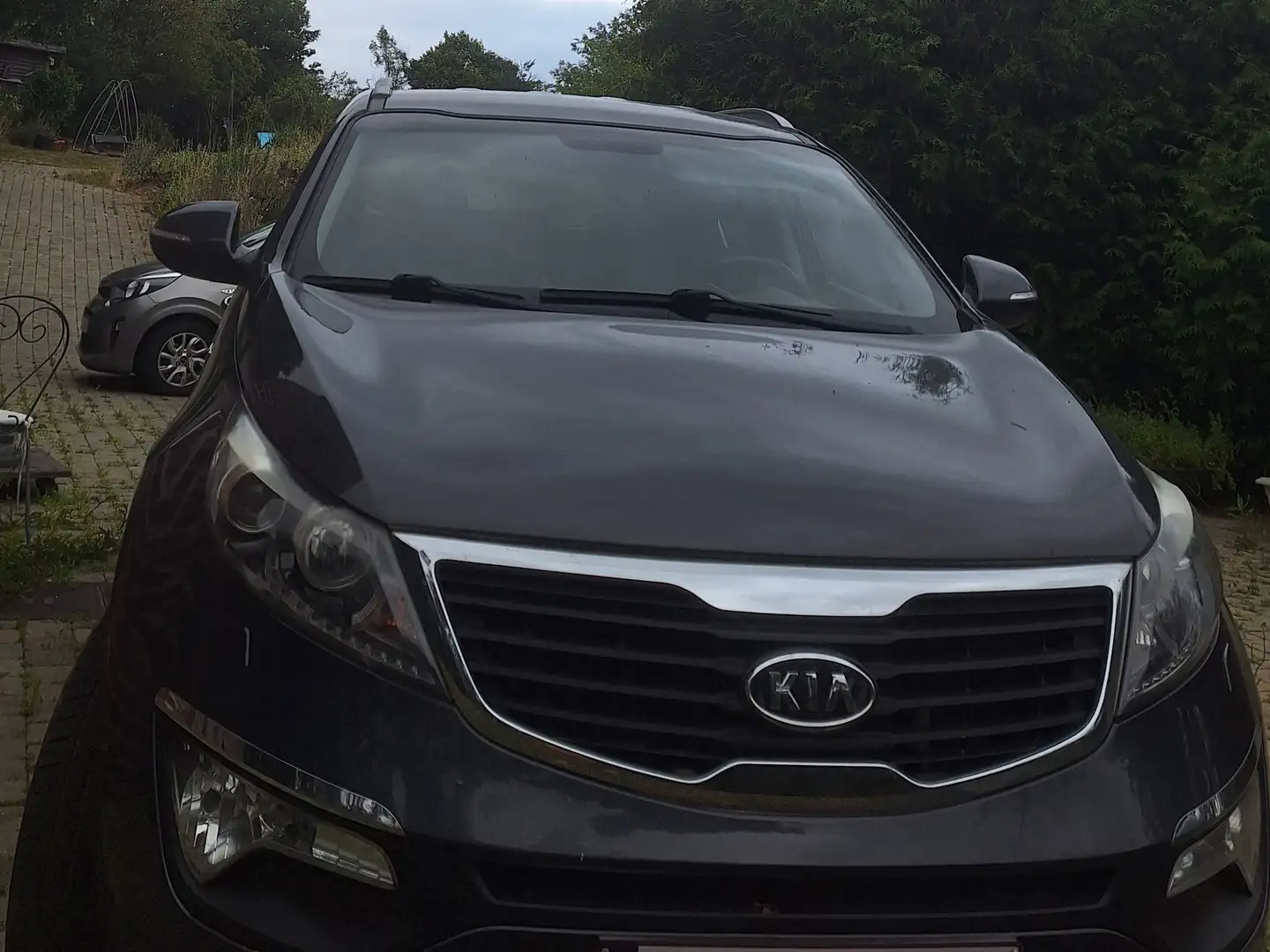 Kia Sportage Sportage 2.0 CRDi 4WD Sense Gris - 1