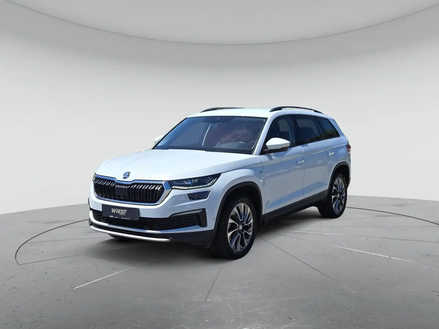 Skoda Kodiaq Clever 2.0 TDI DSG, MATRIX/360°VIEW/AHK/A Blanco - 2