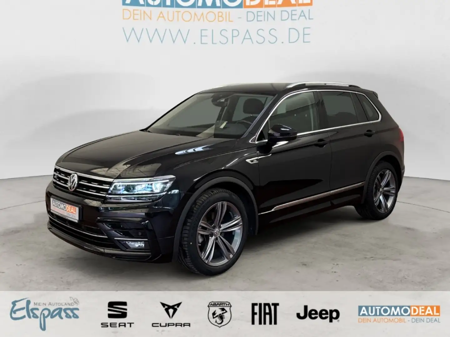 Volkswagen Tiguan R-Line AUTOMATIK NAV LED STANDHZG AHK DIG-DISPLAY Schwarz - 1