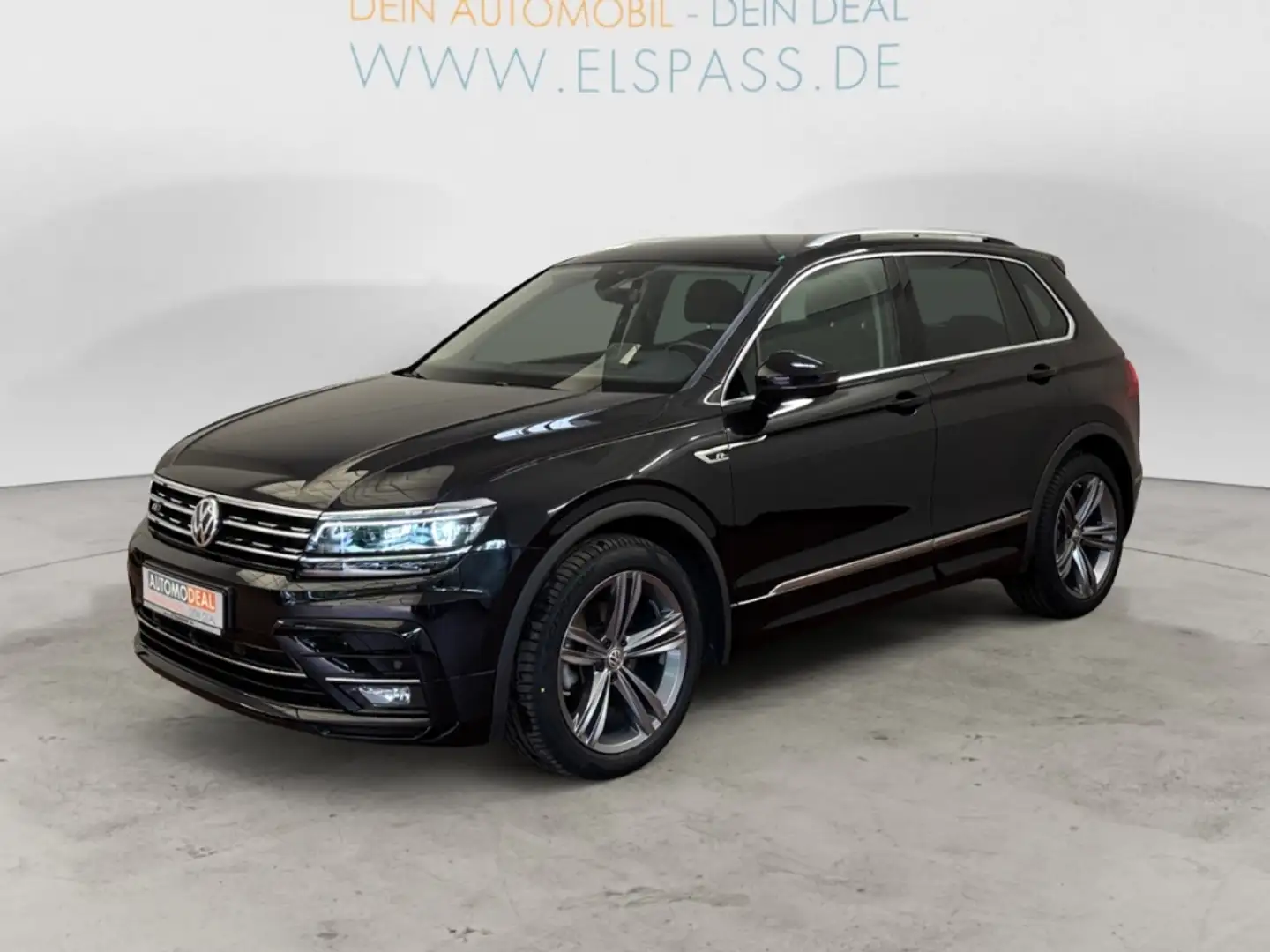 Volkswagen Tiguan R-Line AUTOMATIK NAV LED STANDHZG AHK DIG-DISPLAY Schwarz - 2