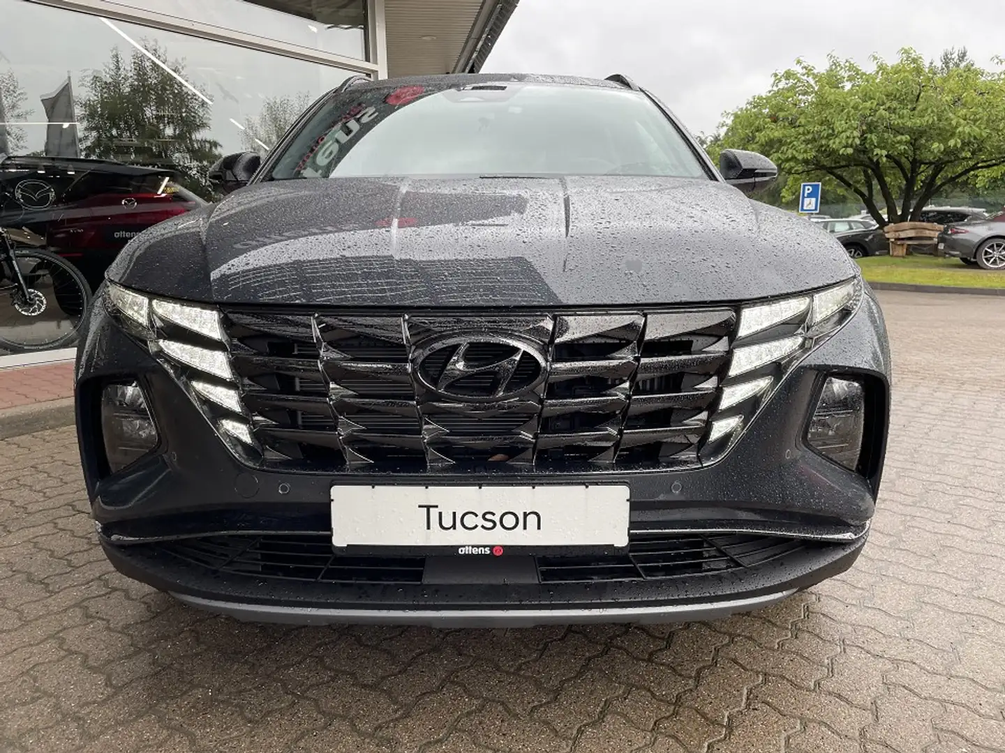 Hyundai TUCSON 1.6 T Hybrid Advantage ; Dachlackierung Grau - 2