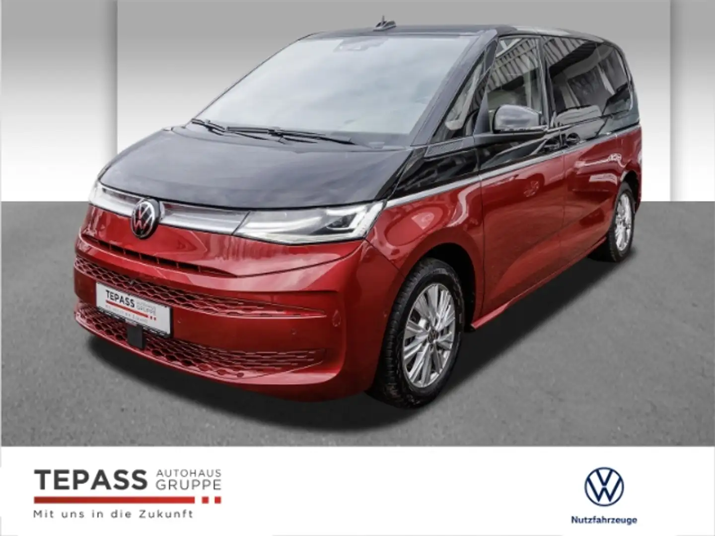Volkswagen T7 Multivan 1.4l TSI Style eHybrid NAVI ACC PANO KARDON Negro - 1