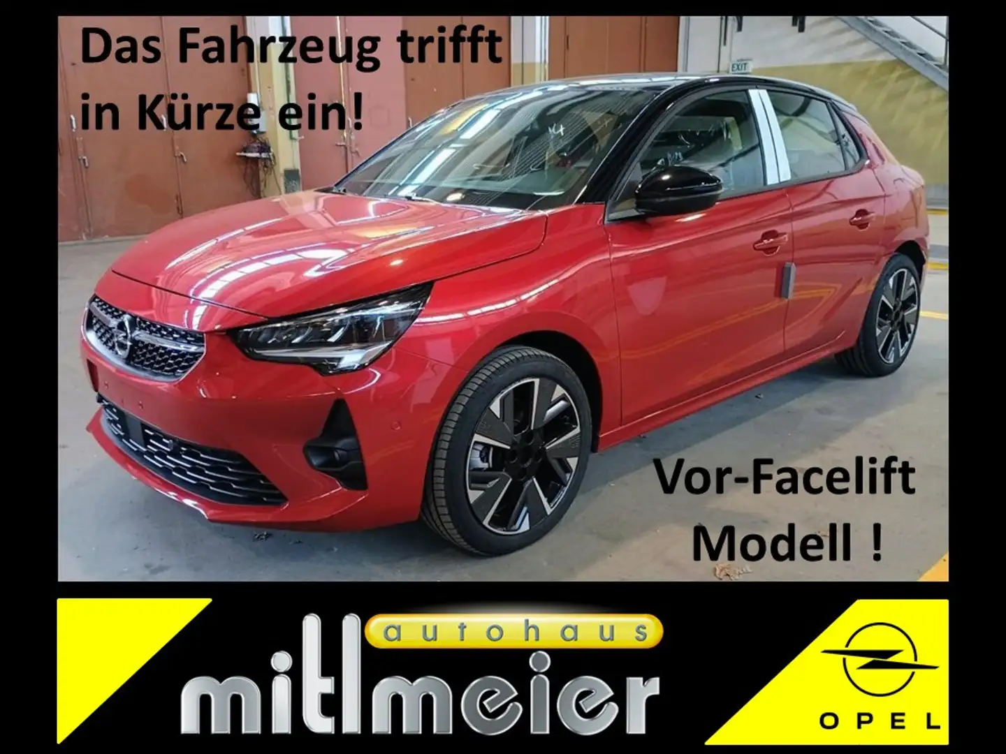 Opel Corsa -e GS. Kurzzulassung LED Panoramadach SHZ Rot - 1