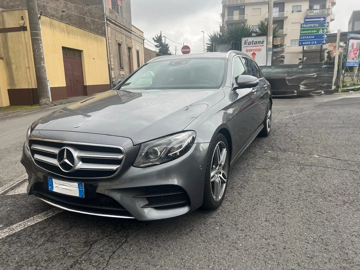Mercedes-Benz E 350 Classe E - S213 SW SW d Premium Plus auto Grigio - 1