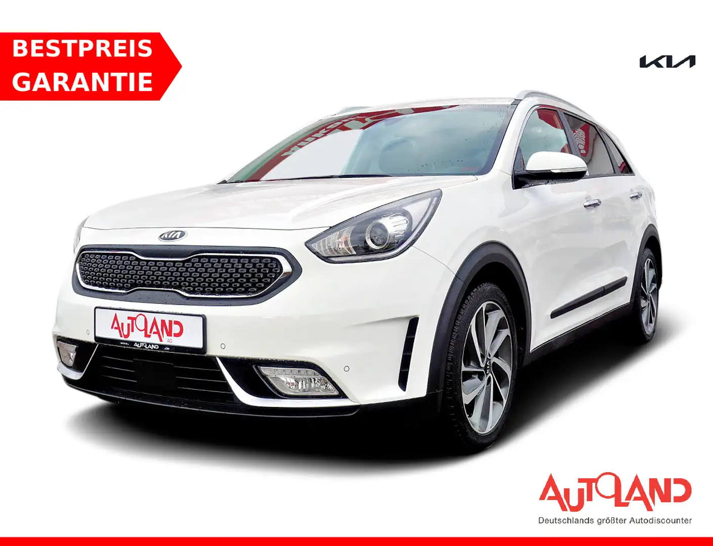 Kia Niro 1.6 Spirit Bi-Xenon Navi Sitzbelüftung ACC Blanc - 1