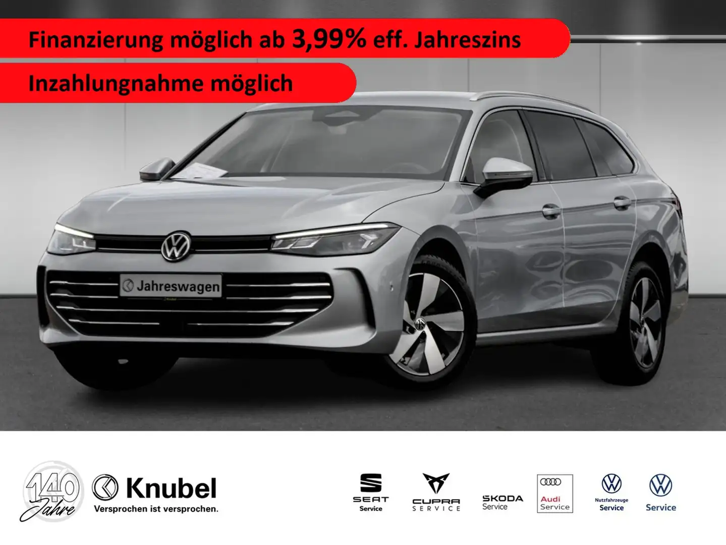 Volkswagen Passat Variant Business 2.0 TDI DSG AreaView/AHK/NAVI Argent - 1