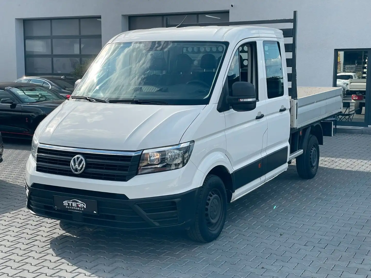 Volkswagen Crafter 2.0 TDI Pritsche Doka 7 Sitze AHK Klima TÜV NEU Bianco - 1