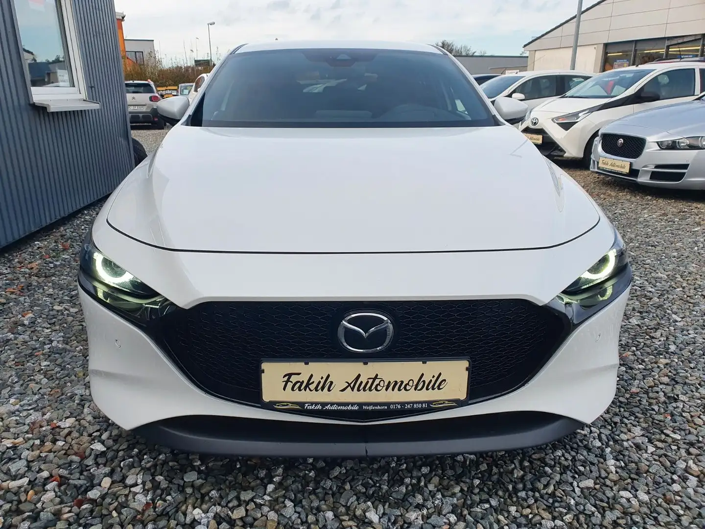 Mazda 3 Lim.5-trg.SelectionAutomatik 8fach bereift BOSE Wit - 2