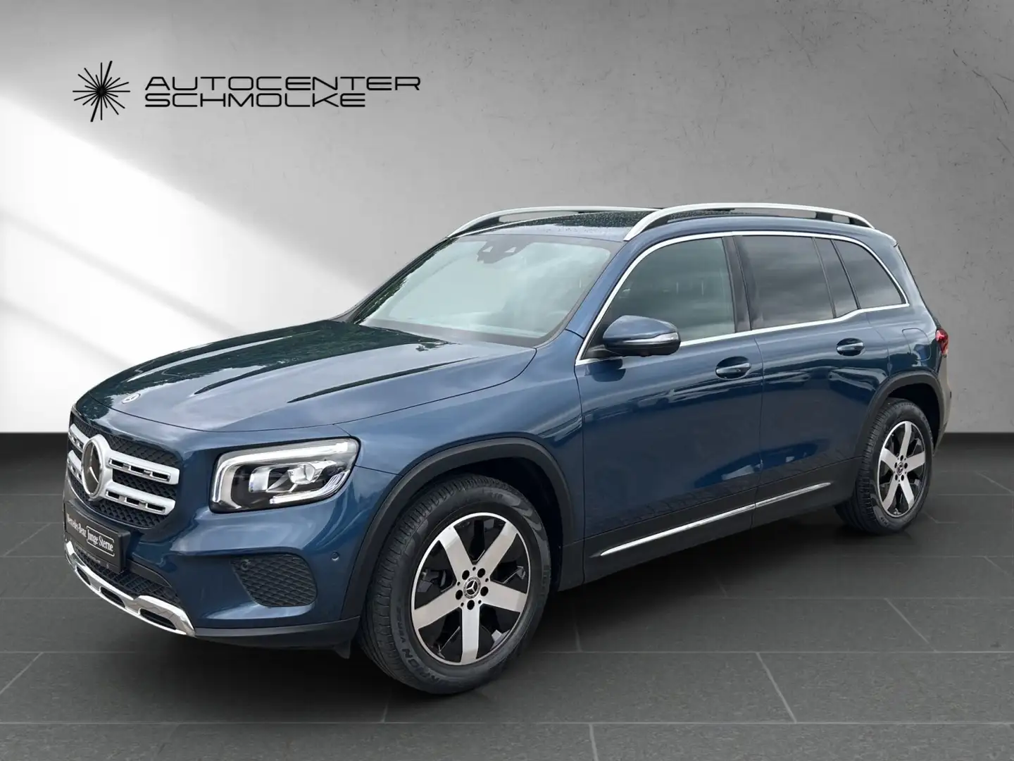Mercedes-Benz GLB 220 GLB 220 d PROGRESSIVE*FAHRASSISTENZ-PAKET*360°* Modrá - 2