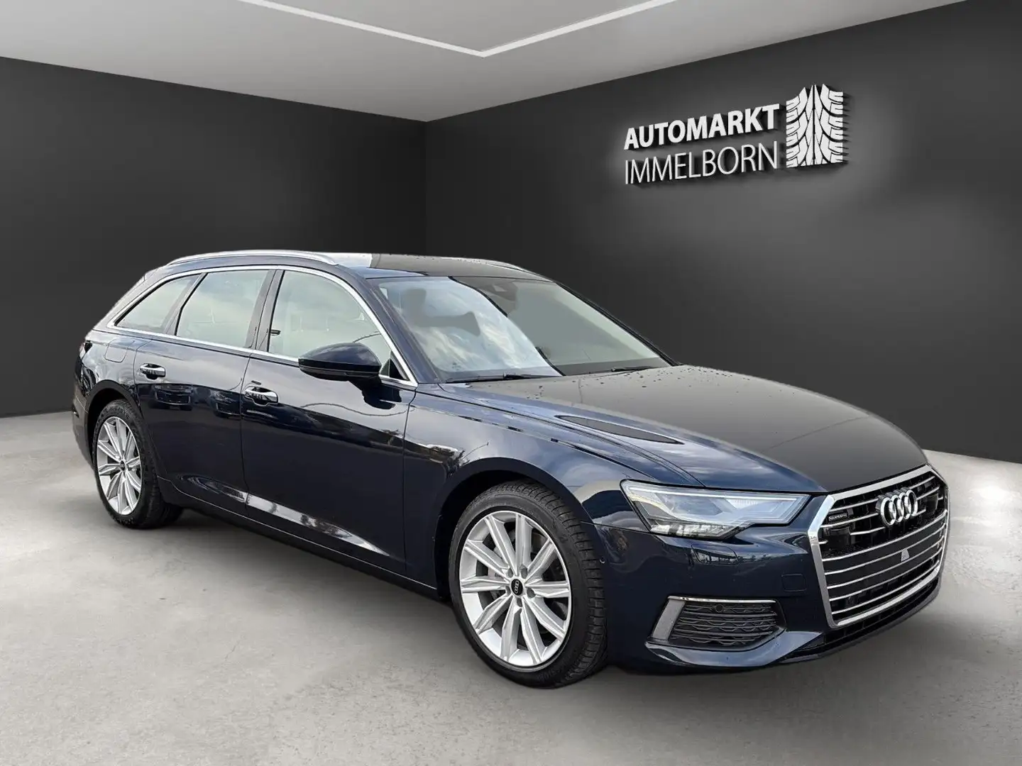 Audi A6 50 quattro design 19*LED*Sound*Leder*Virtual Blau - 1