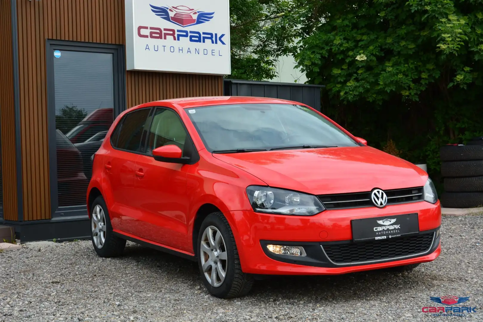 Volkswagen Polo Highline 1,6 TDI DPF Rouge - 1