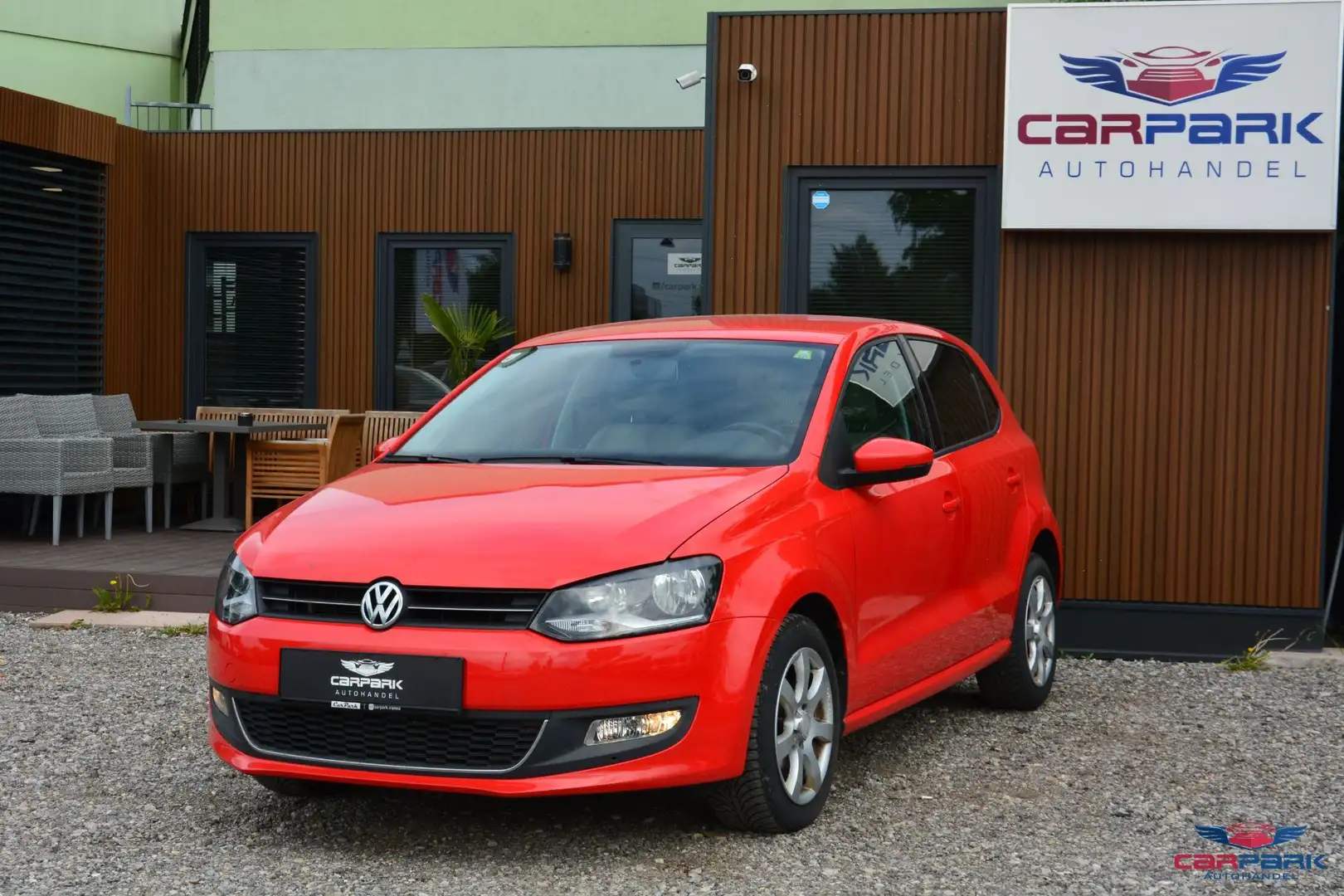 Volkswagen Polo Highline 1,6 TDI DPF Rouge - 2