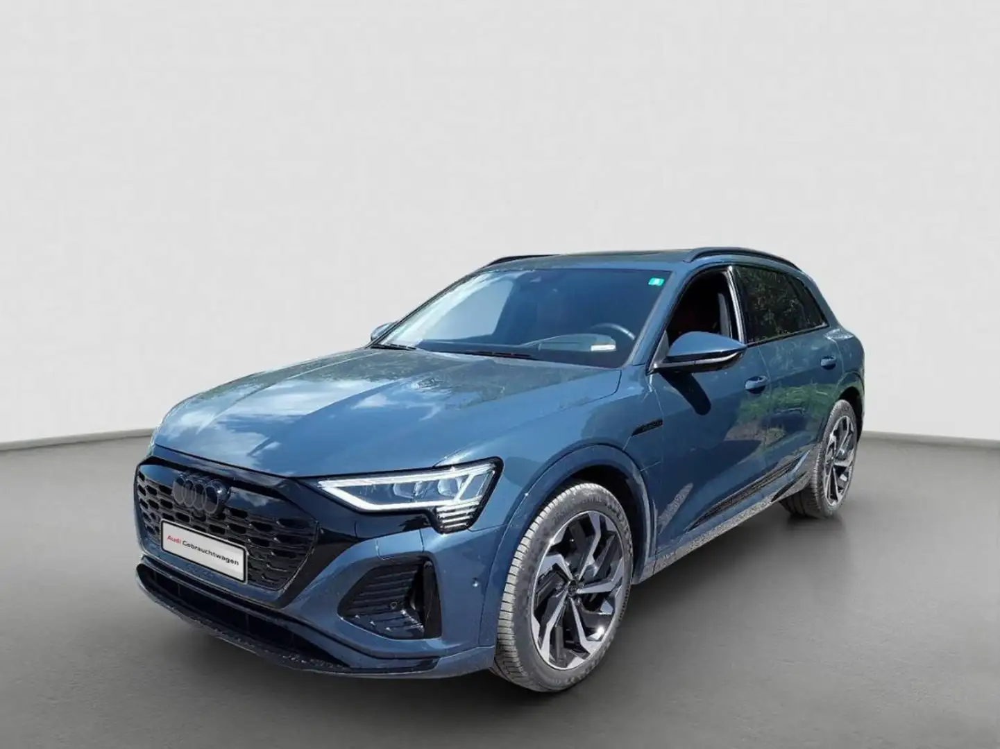 Audi Q8 e-tron S-LINE 55 QUATTRO NP:121tEUR! AHK.PANO.SITZLUFT.B& Albastru - 2