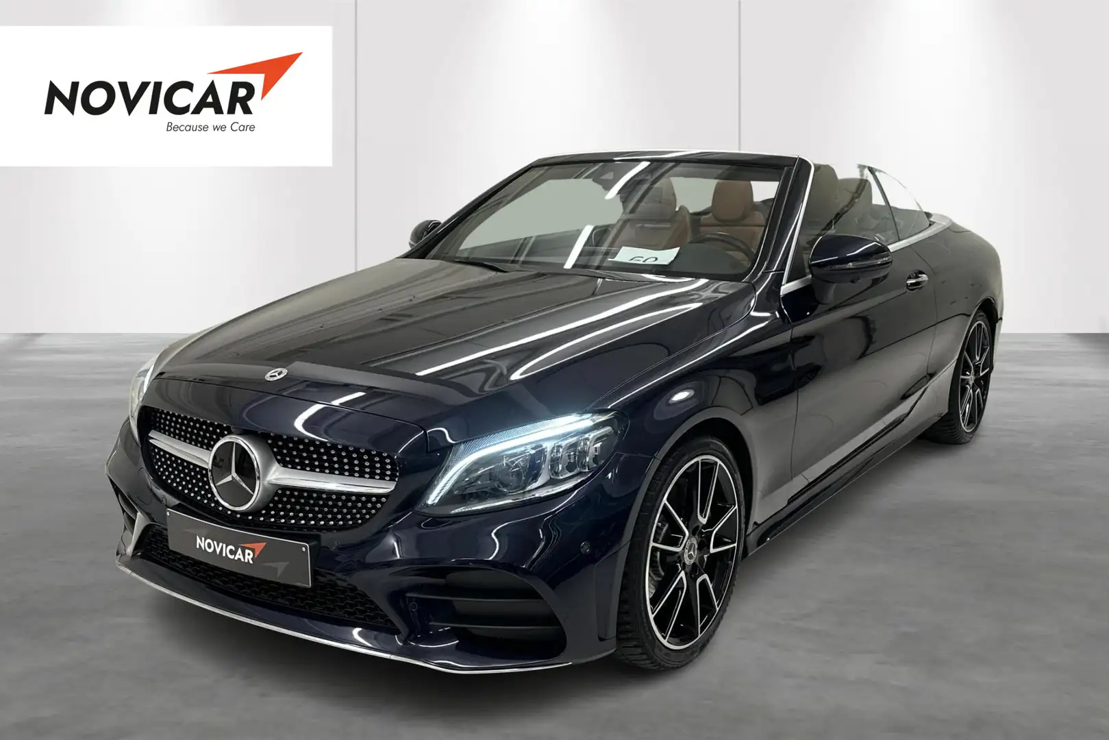 Mercedes-Benz C 300 Cabriolet C Auto AMG-Line Bleu - 1