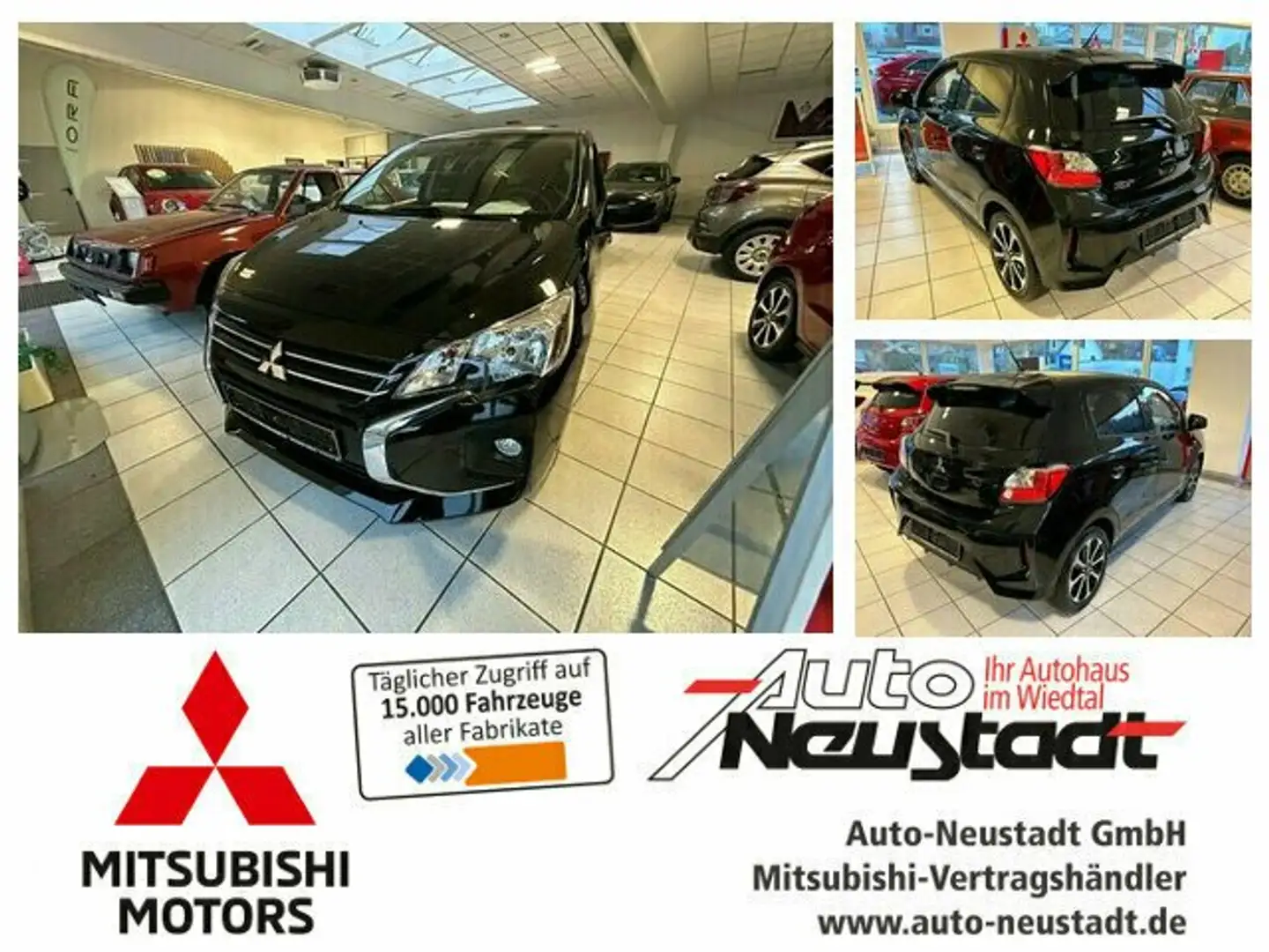 Mitsubishi Space Star Select+ 1.2 MIVEC ClearTec 5-Gang Noir - 1