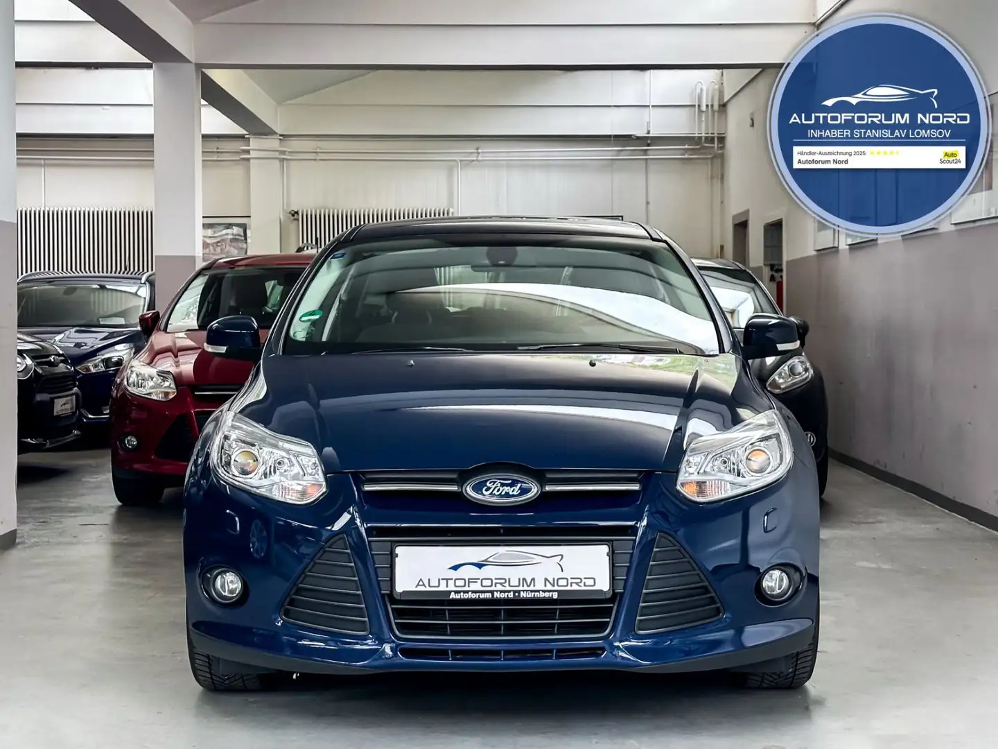 Ford Focus Turnier SYNC *NEU ZAHNRIEMEN+BREMSEN+SERV* Bleu - 2