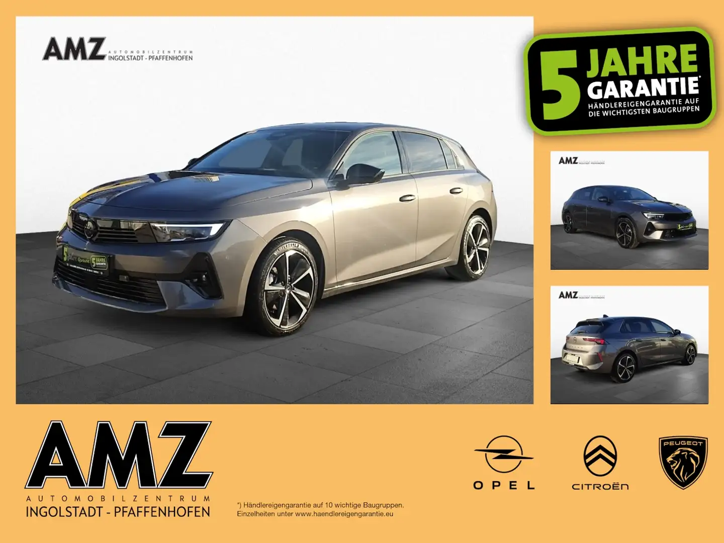 Opel Astra GS-Line HUD ILLUX Drive-Assist NAVI KAM PDC Grau - 1