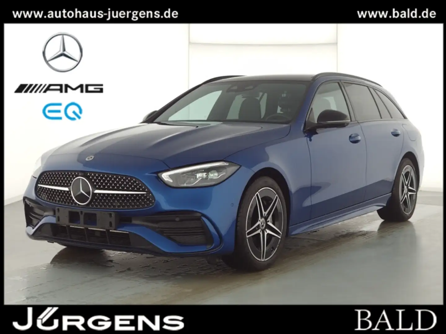 Mercedes-Benz C 300 e T AMG-Sport/LED/360/Pano/Distr/Night/18" Azul - 2