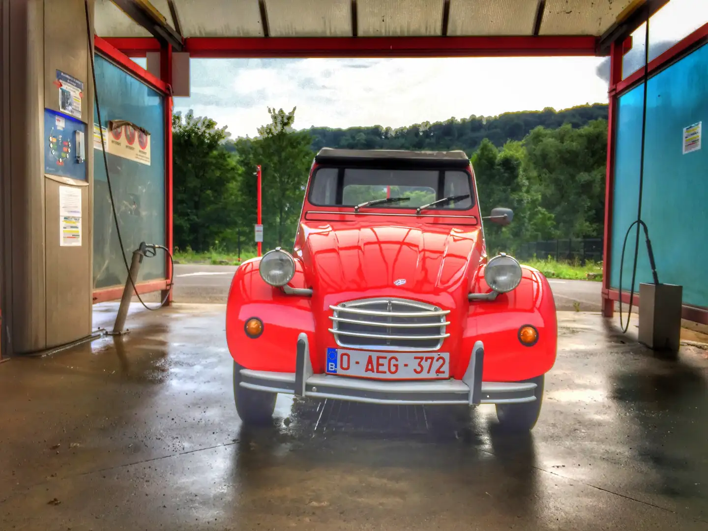 Citroen 2CV Rojo - 1