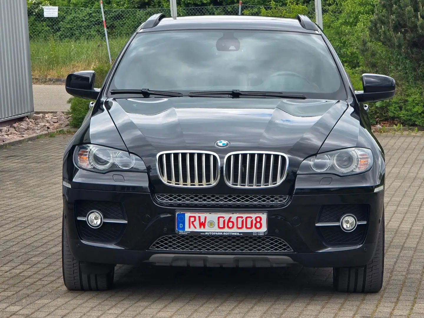 BMW X6 xDrive40d/ SCHECKHEFT LÜCKENLOS BEI BMW Noir - 2