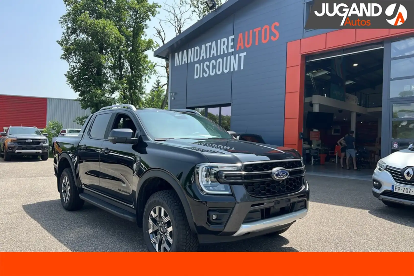 Ford Ranger 2.3 PHEV 281 WILDTRAK PLUS Noir - 1
