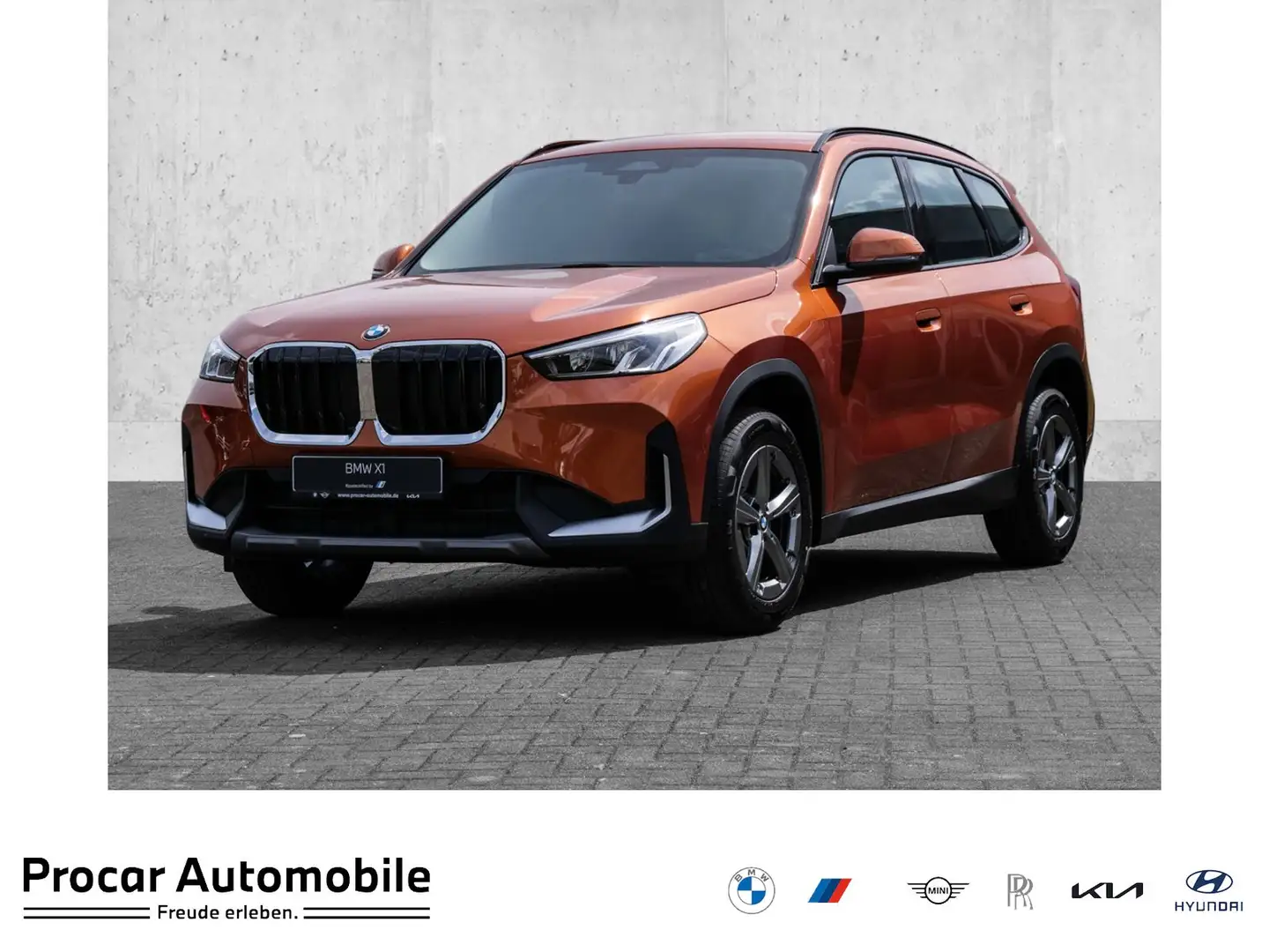 BMW X1 sDrive18d AHK PA RFK PDC NAVI Klima Navi Orange - 1