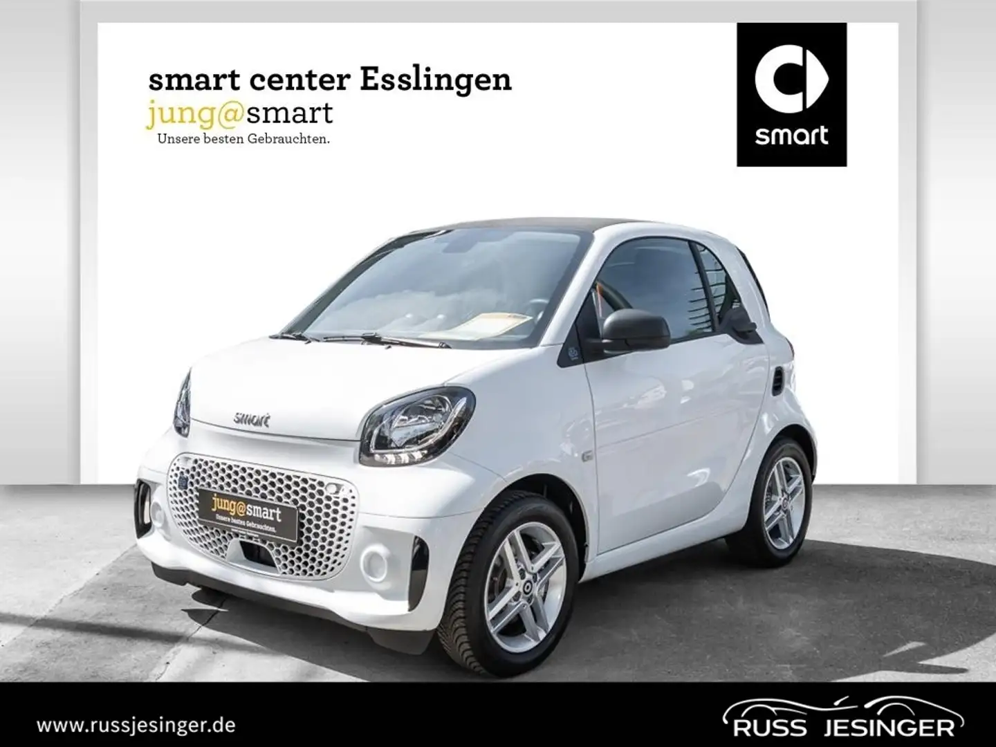 smart forTwo EQ  *Klima*Alu*22kW*Sitzheizung*USB*ZV* Blanco - 1
