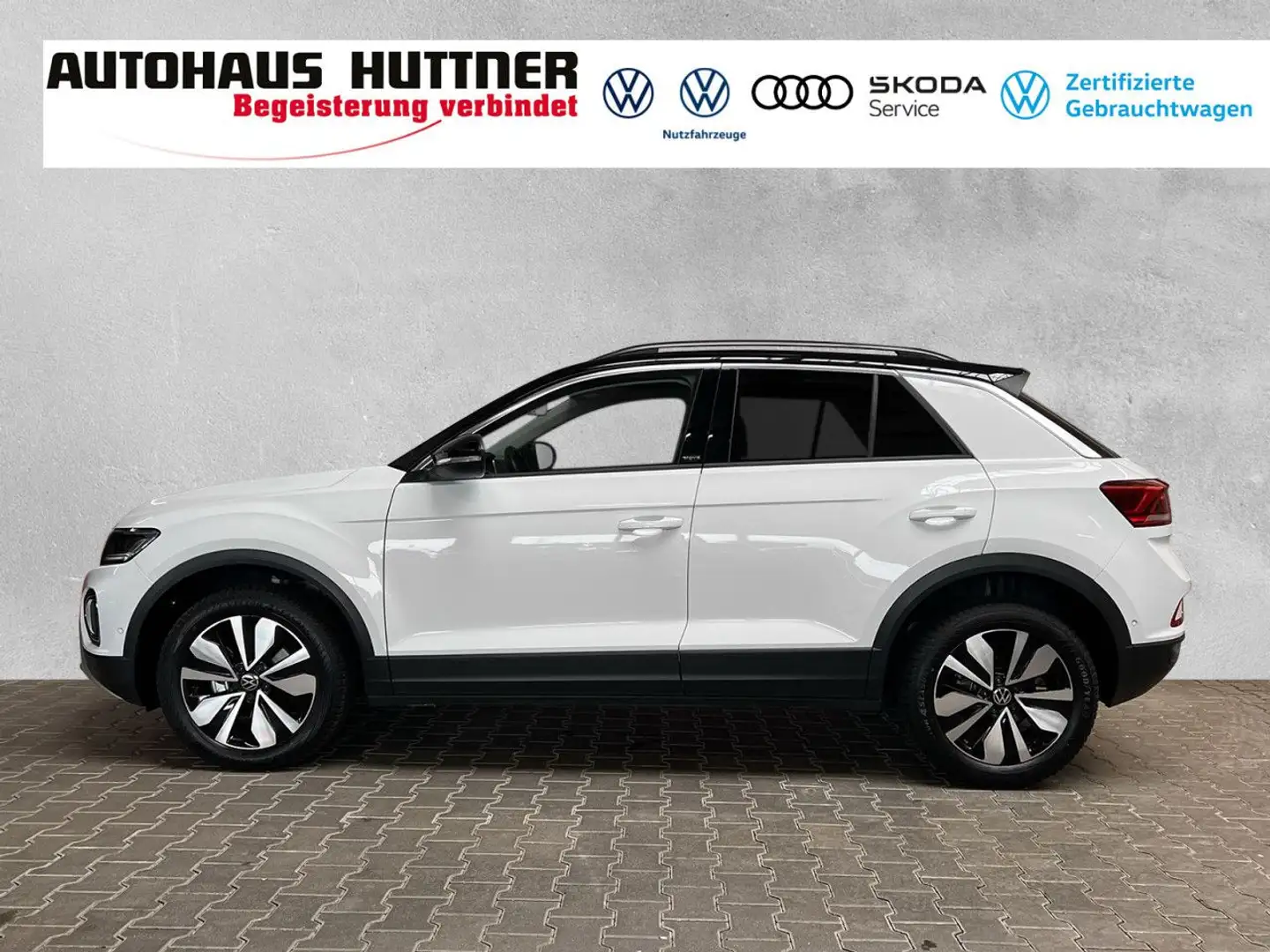 Volkswagen T-Roc MOVE 1.5 TSI AHK RÜCKFAHRKAMERA NAVI LED Blanc - 2