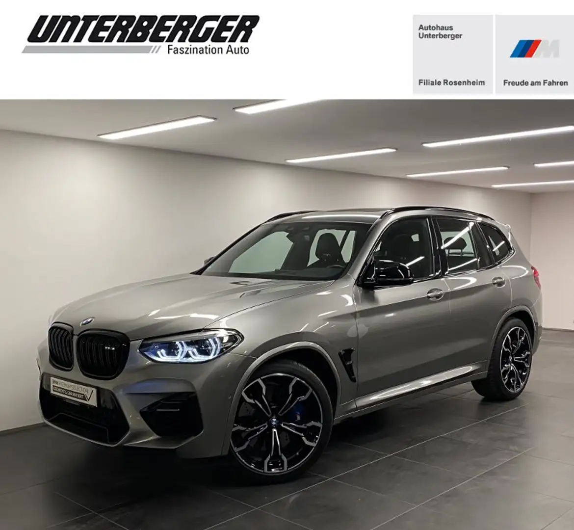 BMW X3 M M Competition Head-Up HK HiFi DAB LED WLAN Grey - 1