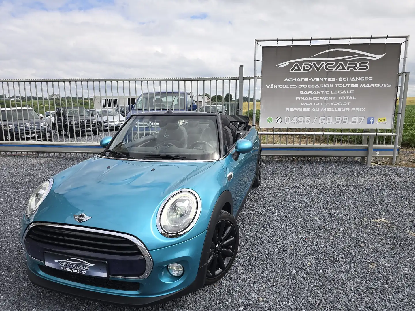 MINI Cooper D Cabrio BOÎTE AUTO ✅️ GARANTIE ✅️ EURO6 ✅️ Albastru - 1