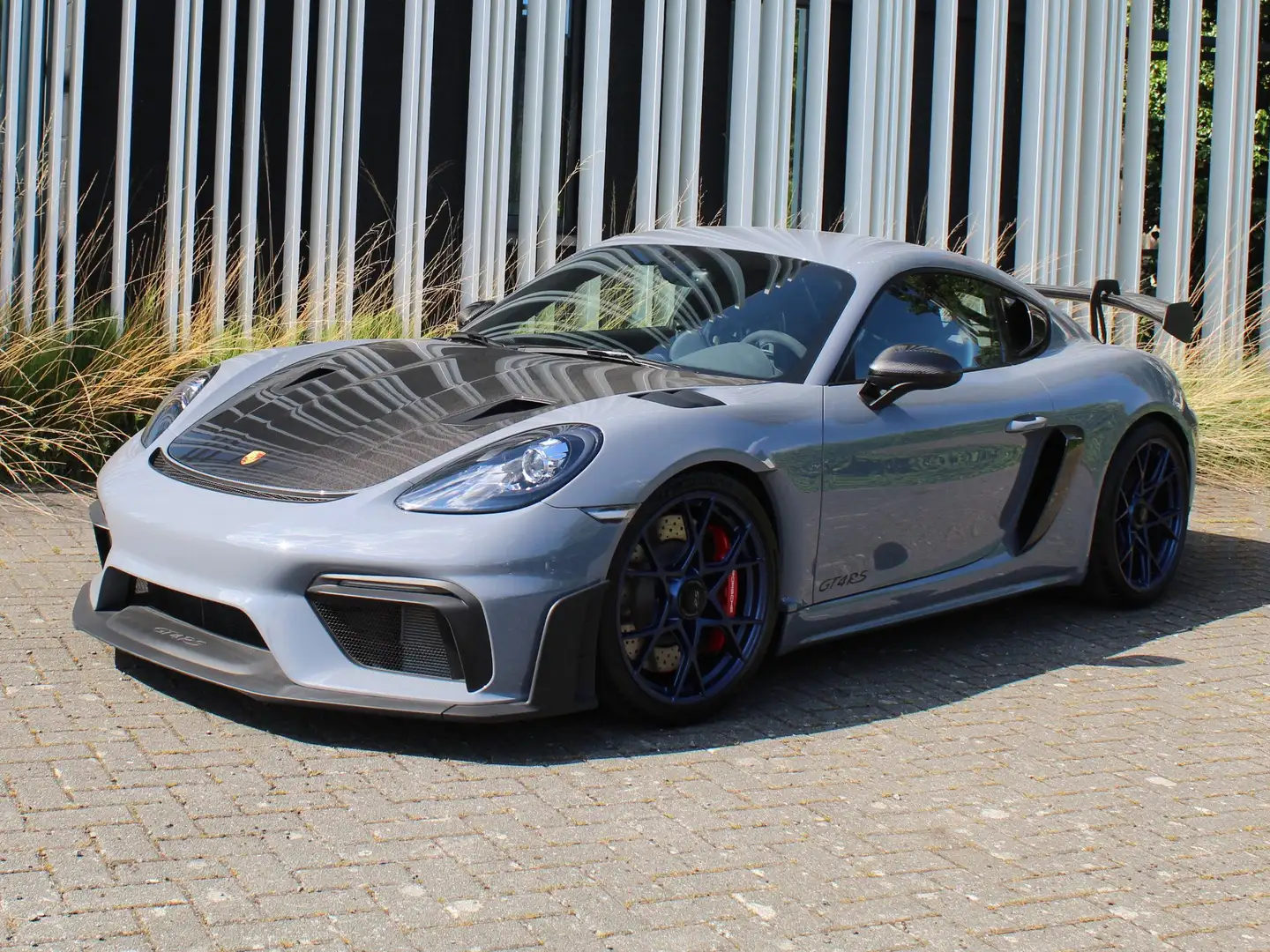 Porsche 718 GT4RS Grijs - 1