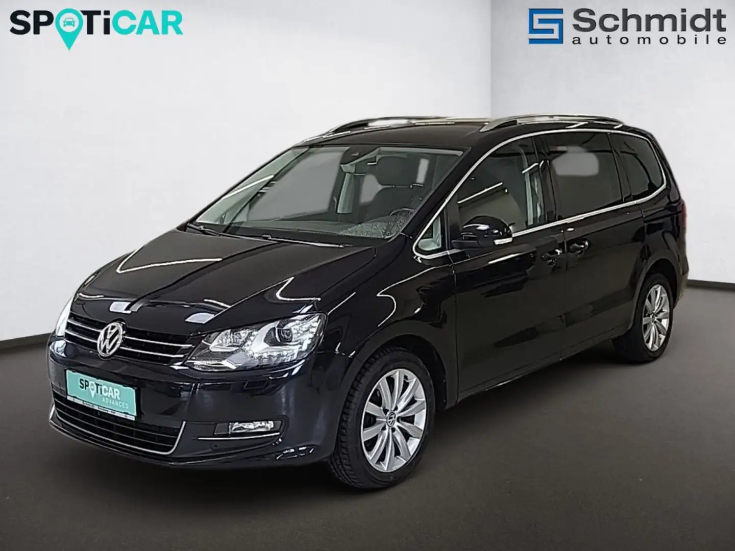Volkswagen Sharan Business+ SCR 2,0 TDI DSG 4Motion Schwarz - 2