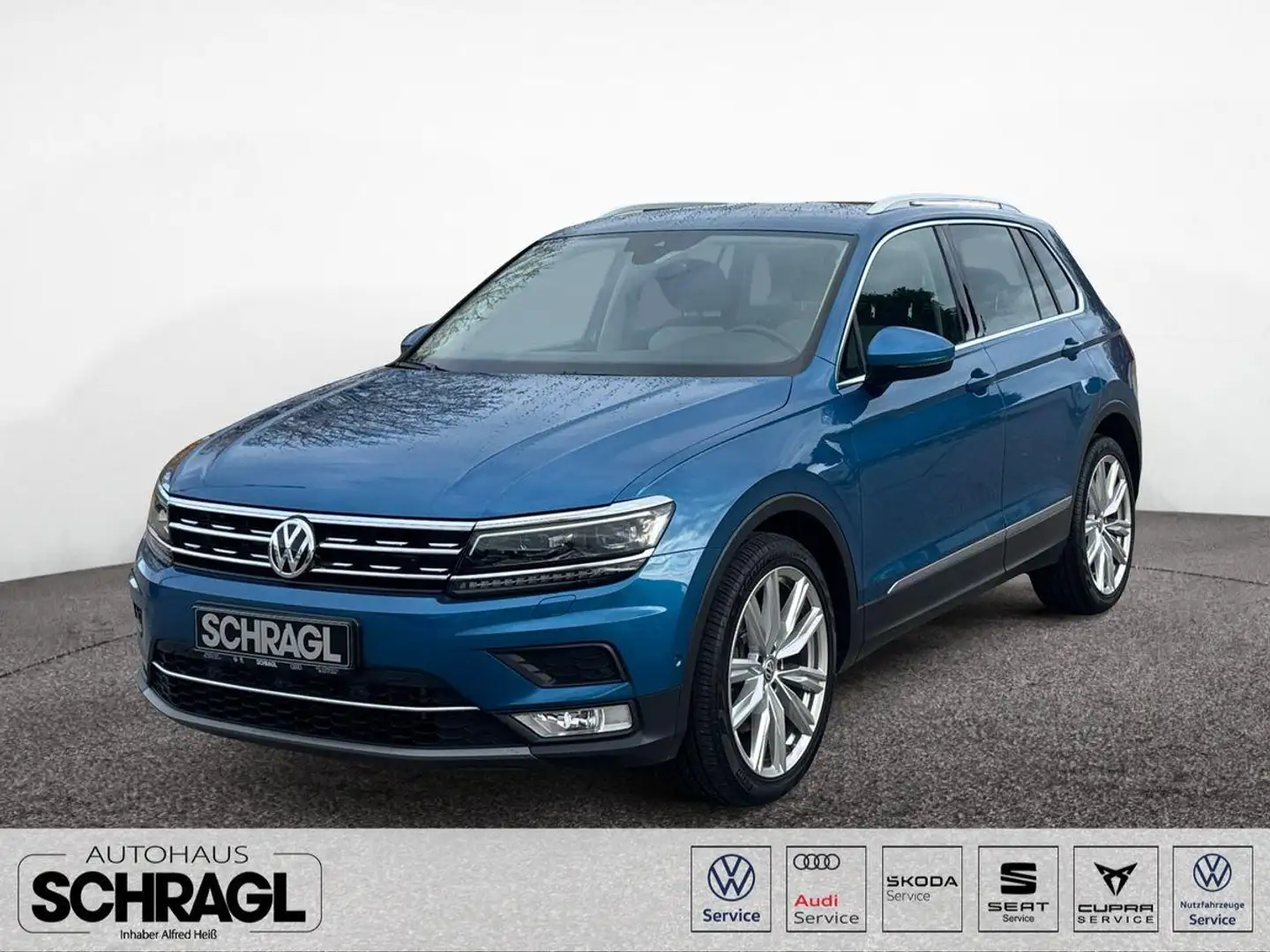 Volkswagen Tiguan 2.0 TSI 4Motion DSG HIGHLINE+NAV+PANO+LED Azul - 1